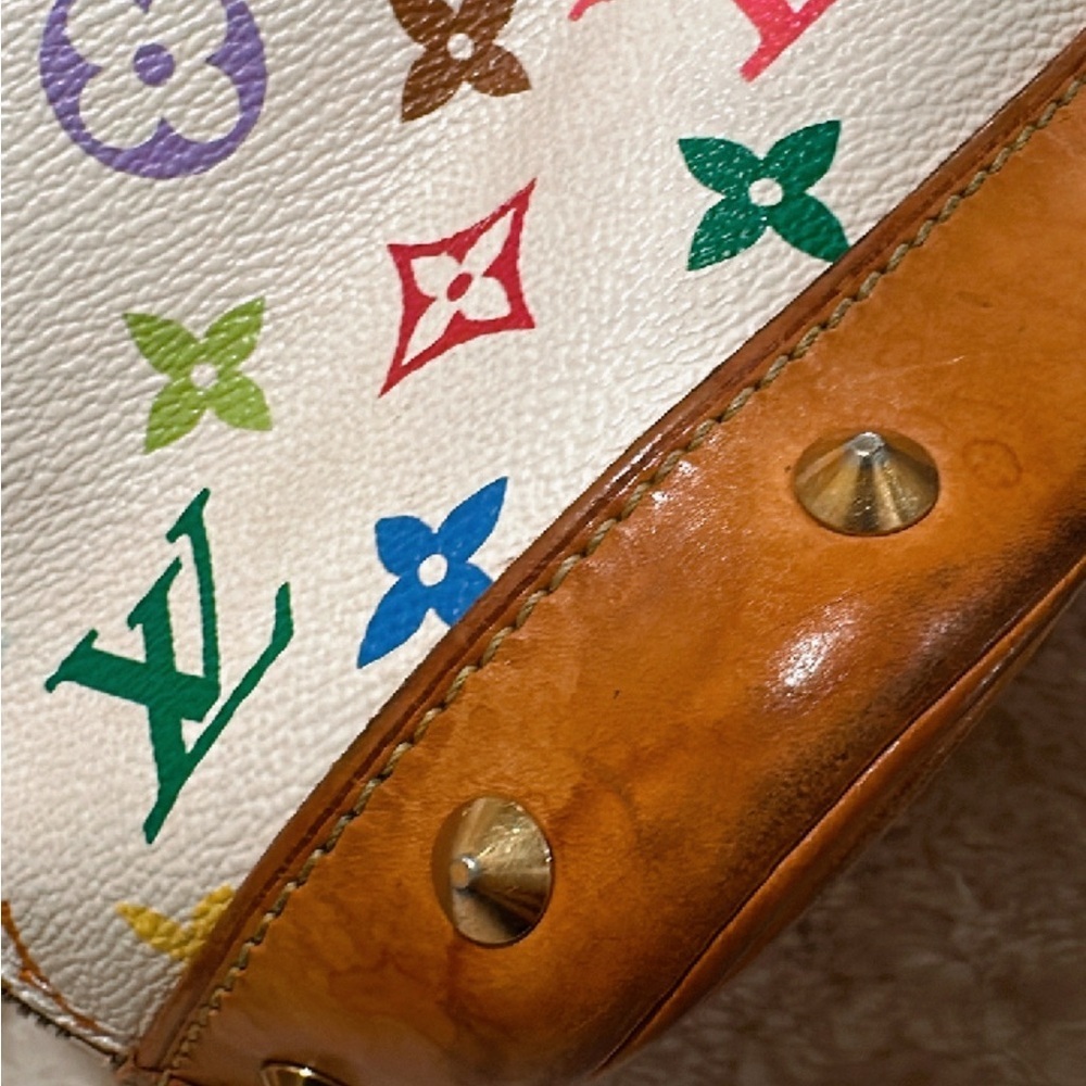 💯% Authentic Louis Vuitton Monogram Multicolor Alma PM✨ - Picture 5 of 16